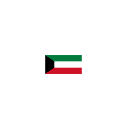 Kuwait Flagga