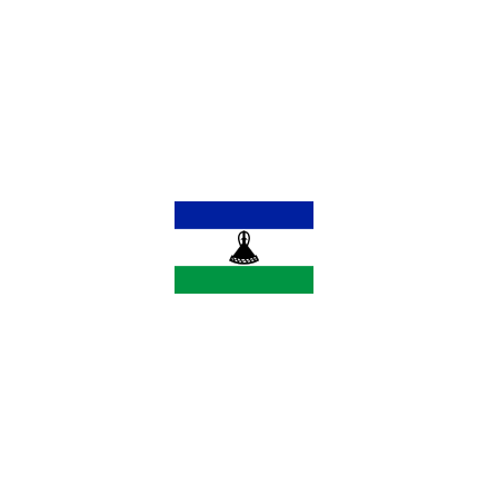 Lesotho Flagga