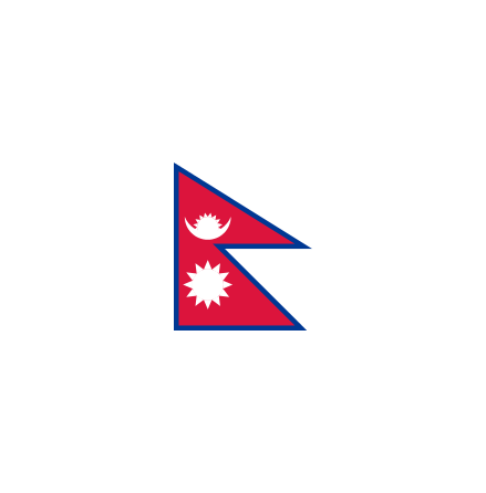 Nepal Flagga