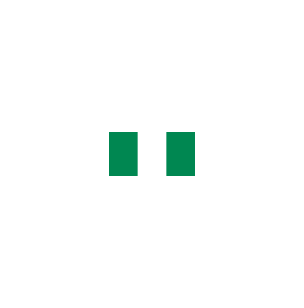 Nigeria Fasadflagga