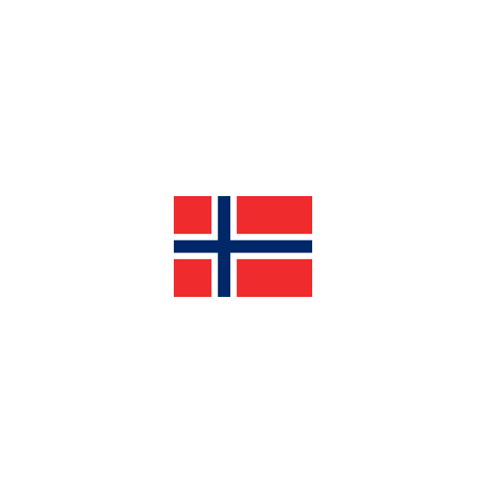 Norge fasadflagga (30 - 75 cm)