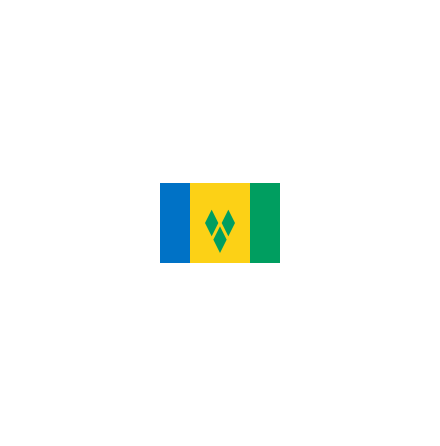 Saint Vincent och Grenadinerna Fasadflagga 
