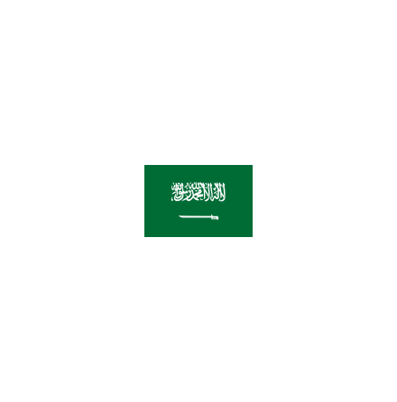 Saudiarabien Fasadflagga 