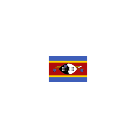 Swaziland Fasadflagga 