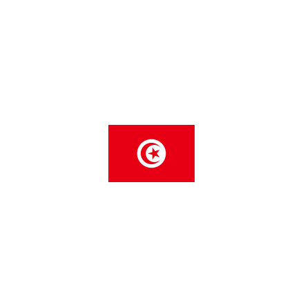 Tunisien Fasadflagga