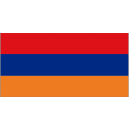 Armenien Bordsflagga (8 - 24cm)