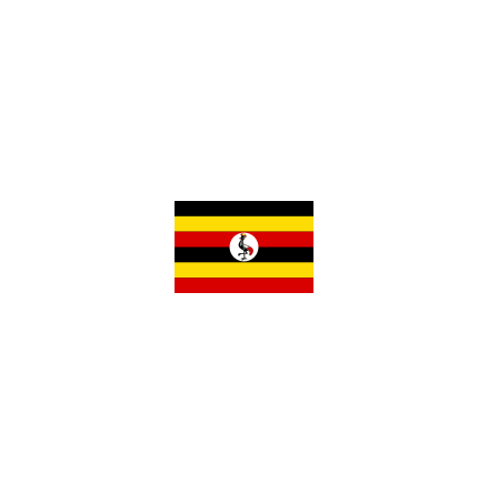 Uganda Flagga
