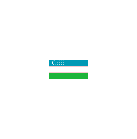 Uzbekistan Flagga