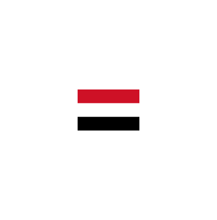 Yemen 16 cm Bordsflagga