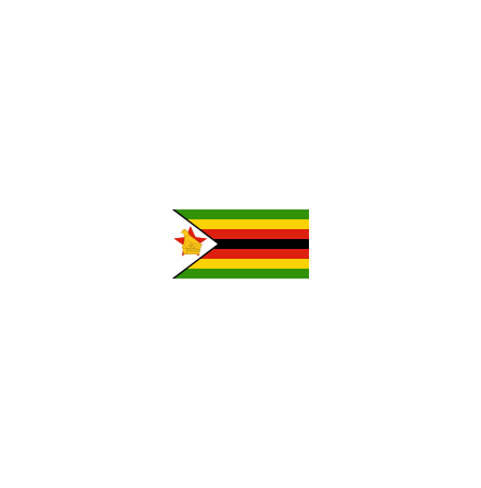 Zimbabwe 16 cm Bordsflagga