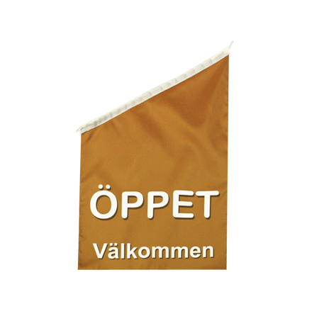 ppet Fasadflagga 60x40cm guld