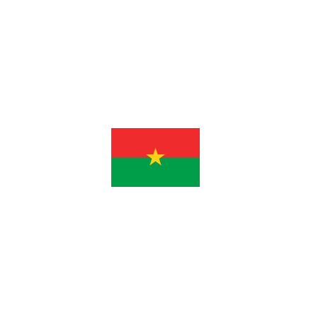 Burkina Faso Bordsflagga 