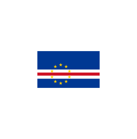 Cape Verde 16 cm Bordsflagga
