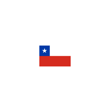 Chile 16cm Bordsflagga