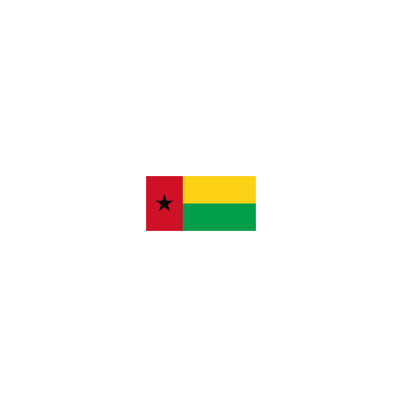 Guinea-Bissau Bordsflagga