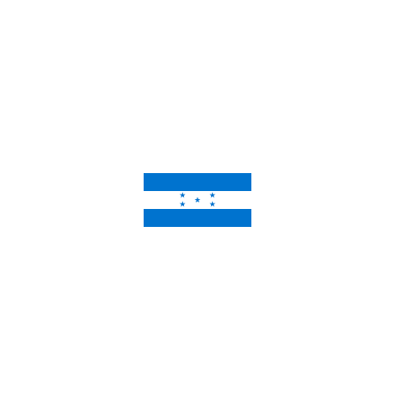 Honduras 16 cm Bordsflagga