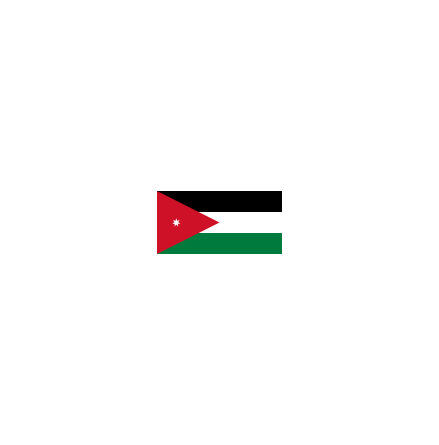 Jordanien 16 cm Bordsflagga
