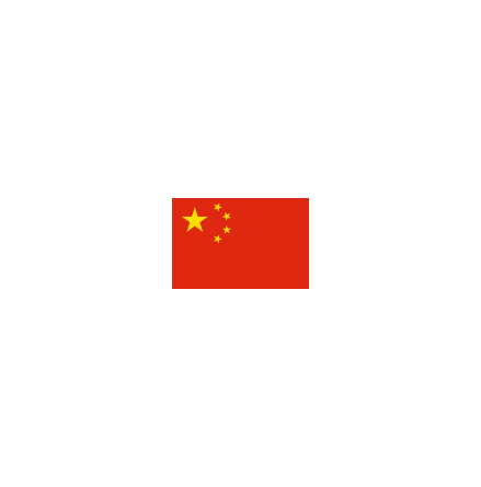 Kina 8cm Bordsflagga