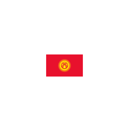 Kirgizistan Bordsflagga 