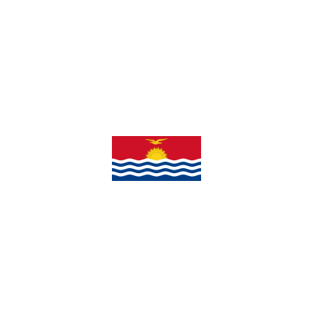 Kiribati 16 cm Bordsflagga