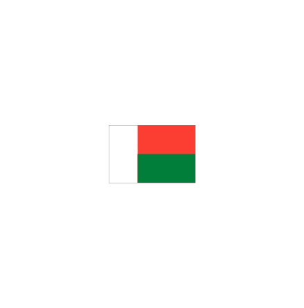 Madagaskar 16 cm Bordsflagga