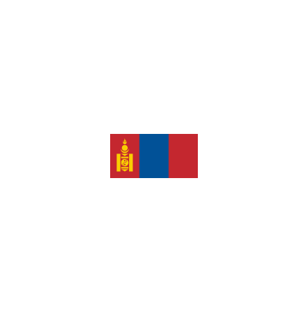 Mongoliet 16 cm Bordsflagga