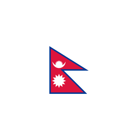 Nepal Bordsflagga 