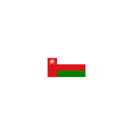Oman 16 cm Bordsflagga