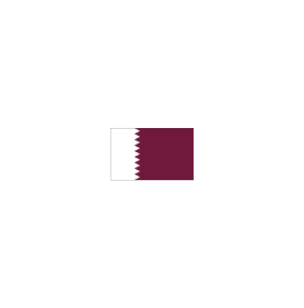 Qatar 16 cm Bordsflagga