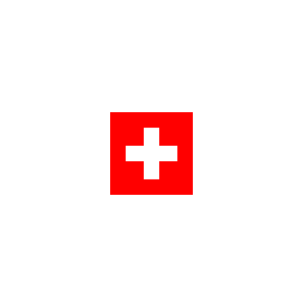 Schweiz 5 x 5 cm bordsflagga