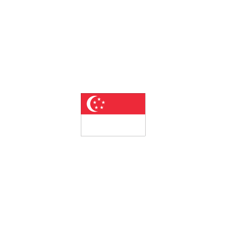 Singapore Bordsflagga 