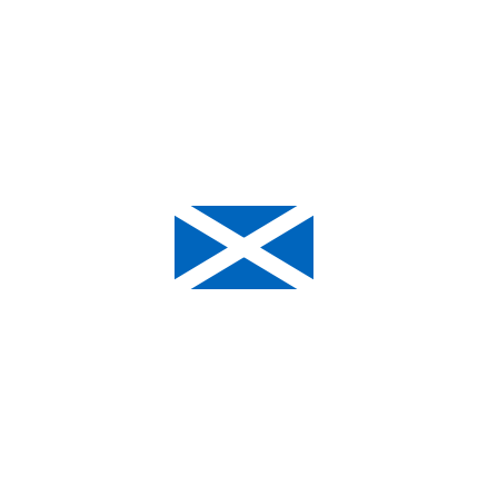 Skottland 16 cm Bordsflagga