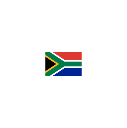 Sydafrika 16cm Bordsflagga