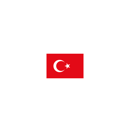 Turkiet 8cm Bordsflagga