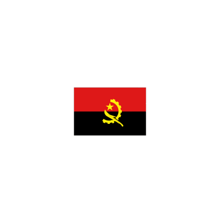 Angola Bordsflagga