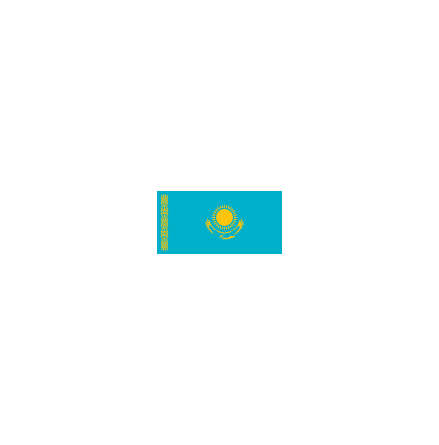 Kazakstan Fasadflagga 