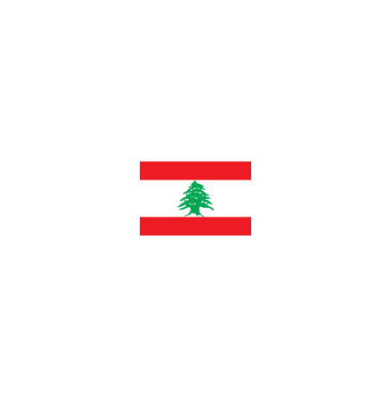 Libanon Bordsflagga 