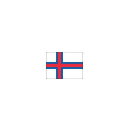 Färöarna Fasadflagga