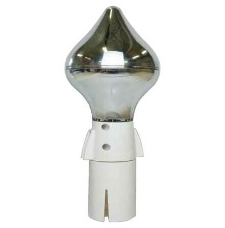 Flaggstngskula original 135 silver  65