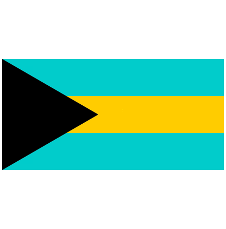 Bahamas fasadflagga