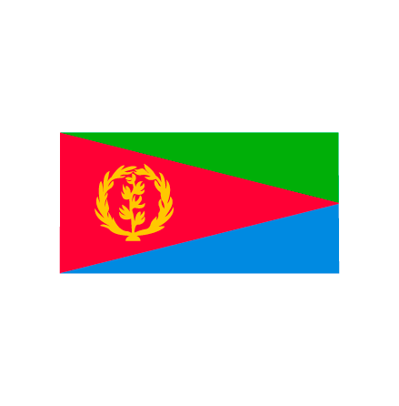 Eritrea Bordsflagga