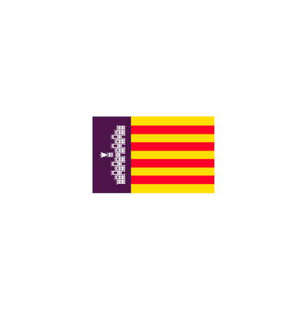 Mallorca Bordsflagga