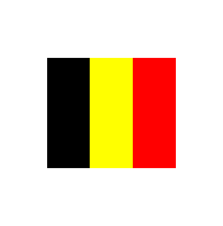 Belgien Flagga