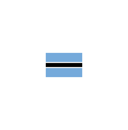 Botswana Flagga