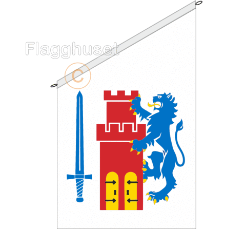 Bohusln fasadflagga 75 cm
