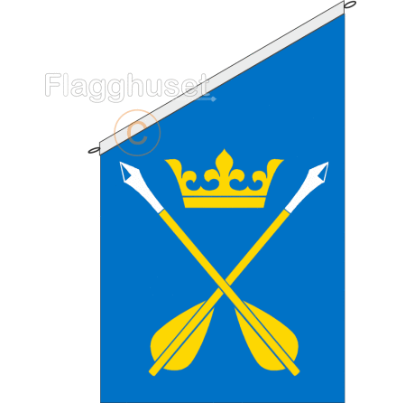 Dalarna fasadflagga 75 cm