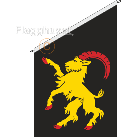 Hlsingland fasadflagga 75 cm