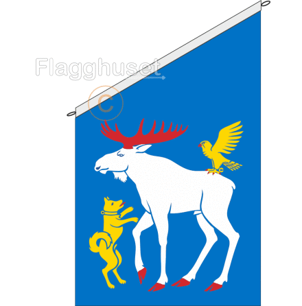 Jmtland fasadflagga 75 cm