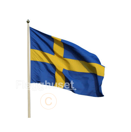 Sverige Flagga 