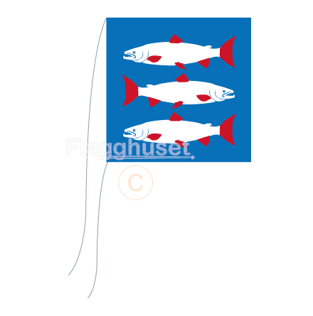 ngermanland bordsflagga 15x15 cm
